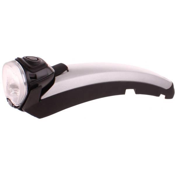 Headlight | Gazelle Headlight Fenderlight v2 E-Bike – Black/Silver Bicycle Lights Headlight