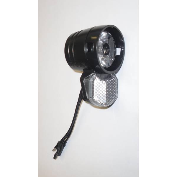 Headlight | Gazelle Headlight Hub Dynamo 15 Lux Axa – Black Bicycle Lights Headlight