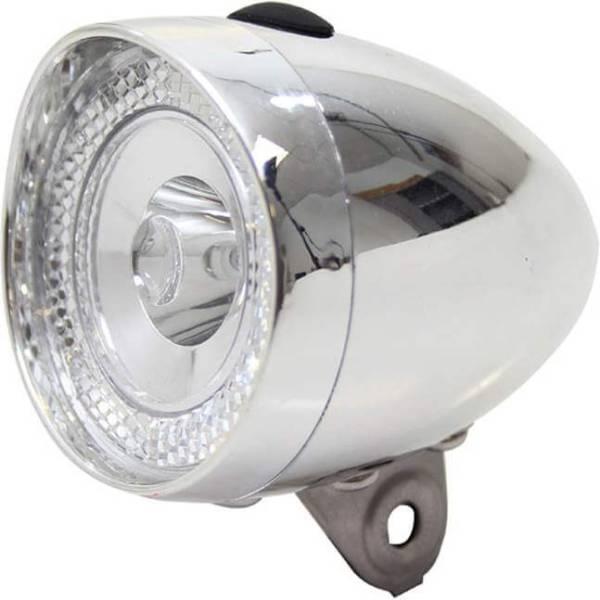 Headlight | Union Headlight UN-4956 Retro Mini 3LED – Chrome Bicycle Lights Headlight