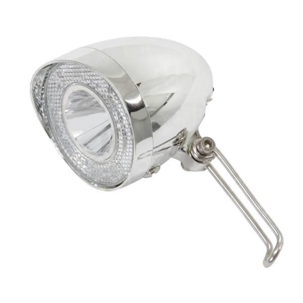 Headlight | Union Klassik 20 UN-4925 Headlight LED Hub Dynamo – Chrome Bicycle Lights Headlight