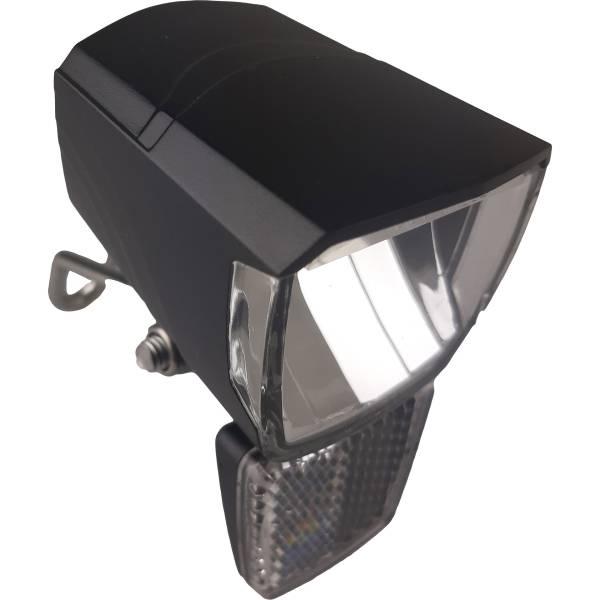 Headlight | Union Spark LED Headlight 50 Lux 6-44V For. E-bike – Black Bicycle Lights Headlight