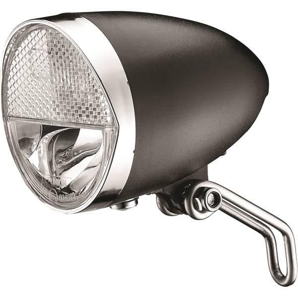 Headlight | Union UN-4990E Classico Headlight E-Bike 6-44V – Black Bicycle Lights Headlight