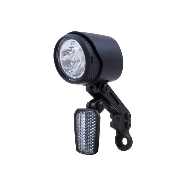 Headlight | X&O 50 XE Headlight 6-36V E-Bike – Black Bicycle Lights Headlight