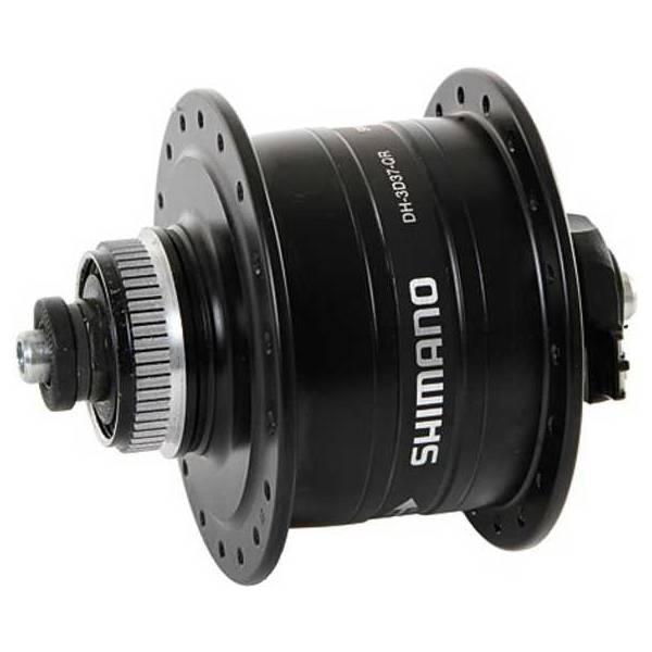 Hubs | 3D37 Hub Dynamo 32G O5/100mm DB CL – Black Bicycle Wheels Hubs