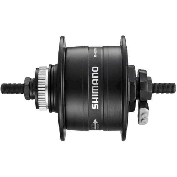 Hubs | Hub Dynamo 6V 3W Centerlock – Black Bicycle Wheels Hubs