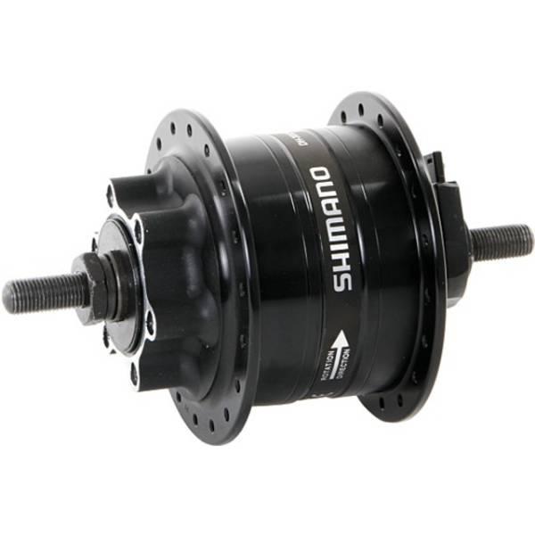 Hubs | Hub Dynamo DH-3D32 36 Hole 6V / 3W Disc Black Bicycle Wheels Hubs