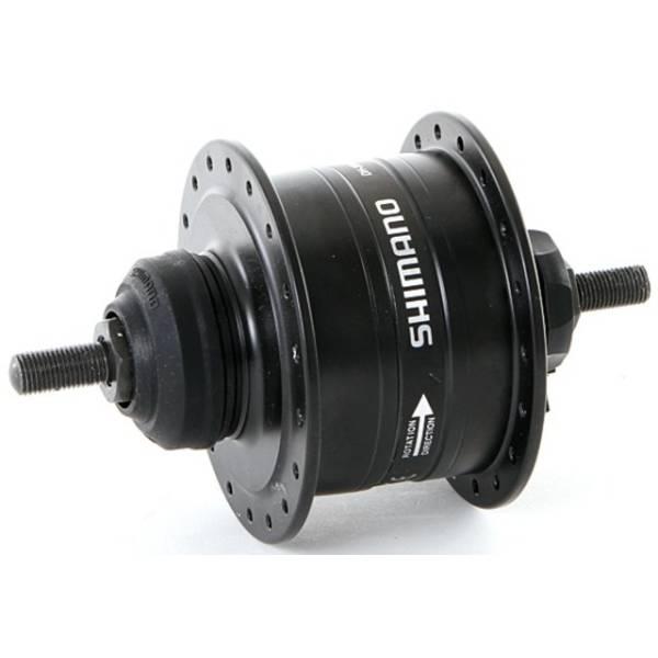 Hubs | Hub Dynamo DH-3D37 32 Hole 6V / 3W Disc Black Bicycle Wheels Hubs