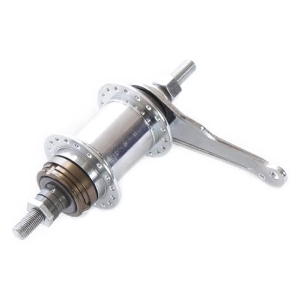 Hubs | ICBE110 Brake Hub – Silver Bicycle Wheels Hubs