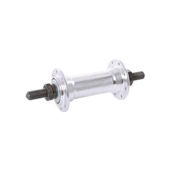 Hubs | Quando Front Hub KT-A16F 16 Hole Solid Axle – Silver Bicycle Wheels Hubs