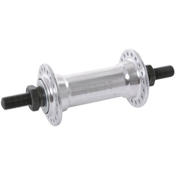 Hubs | Quando Front Hub KT-Tech 20 Hole 100mm Solid Axle – Silver Bicycle Wheels Hubs