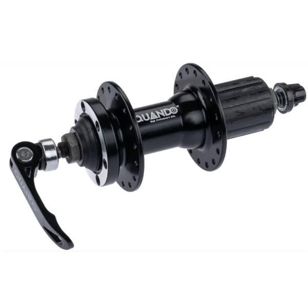 Hubs | Quando KT-MD4R Rear Hub 8S 32G 6-Hole 135mm – Black Bicycle Wheels Hubs