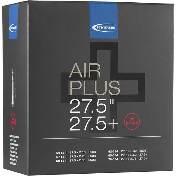 Inner Tubes | Air Plus Inner Tube 27.5×2.10-2.80" Pv 40mm – Black Inner Tubes Inner Tubes