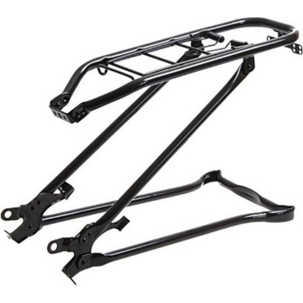 Luggage Carrier | HBS Tour Luggage Carrier 28 x 1 1/2" With Standard – Black Luggage Carrier Luggage Carrier