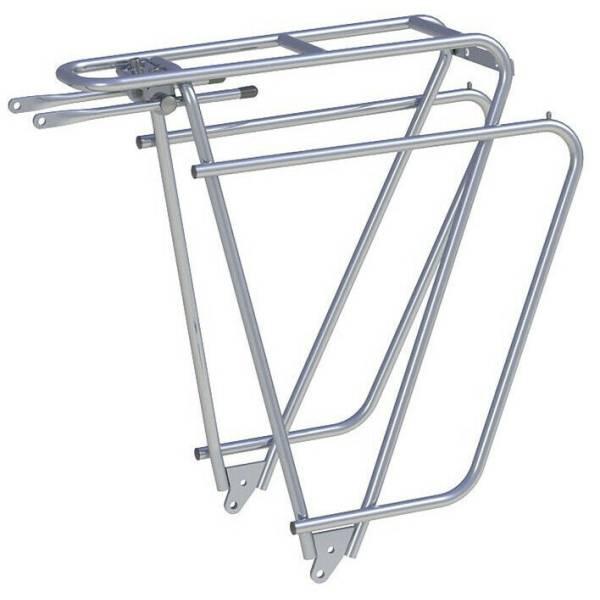 Luggage Carrier | Logo Classic Luggage Carrier 26/28" – Silver Luggage Carrier Luggage Carrier