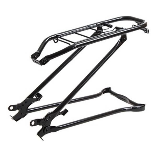 Luggage Carrier | Luggage Carrier 28 Inch O16mm with Kickstand – Black Luggage Carrier Luggage Carrier