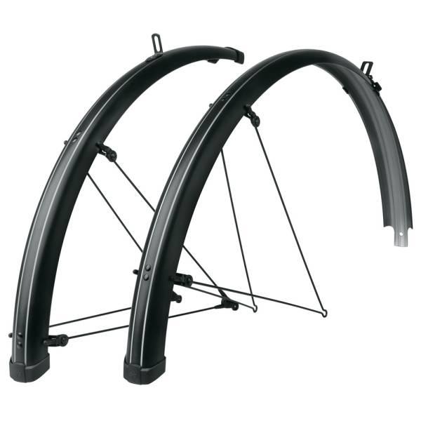 Mudguard | Bluemels Mudguard Set 28" 55mm Stripes – Black Mudguard Mudguard