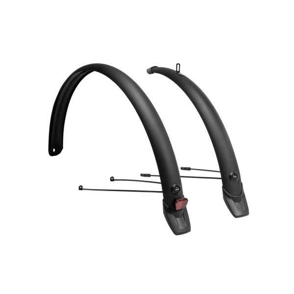 Mudguard | F06 Mudguard Set 28" 58mm Plastic – Matt Black Mudguard Mudguard