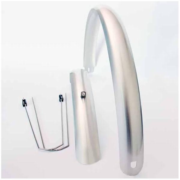 Mudguard | Fender Set CLite 28 Inch 55mm Silver Mudguard Mudguard