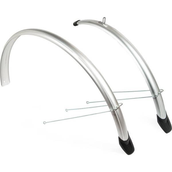 Mudguard | Snello Mudguard Set 20" 58mm Plastic – Silver Mudguard Mudguard