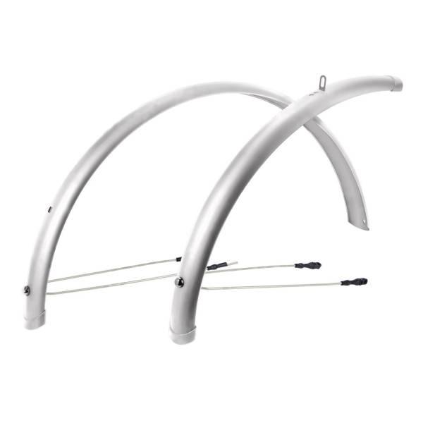 Mudguard | Splash Protect Mudguard Set 26" 60mm – Silver Mudguard Mudguard