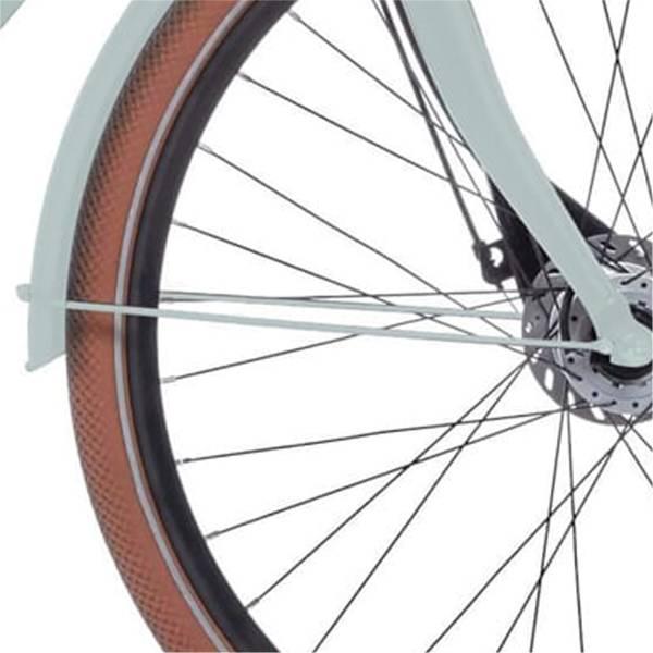 Mudguard Stay | Cortina Mudguard Stay Front 28" Foss – Matt Hazelnut Blue Mudguard Mudguard Stay