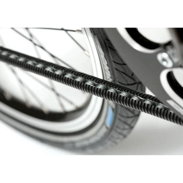 Open Chain Guard | FreeDrive Chain Sleeve Plastic – Black Chain Guards Open Chain Guard