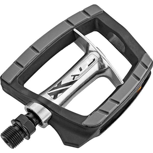 Pedals | Comfort Pedal Non-Slip Aluminum – Black/Silver Pedals Pedals