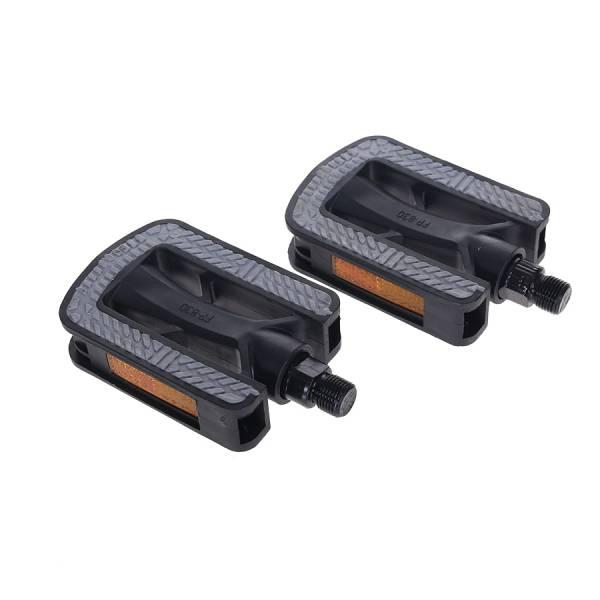 Pedals | HBS Bicycle Pedals 9/16" Anti-Slip – Black/Gray Pedals Pedals