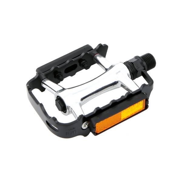 Pedals | Pedal CPI-046 9/16" Aluminium Reflector Black/Silver Pedals Pedals