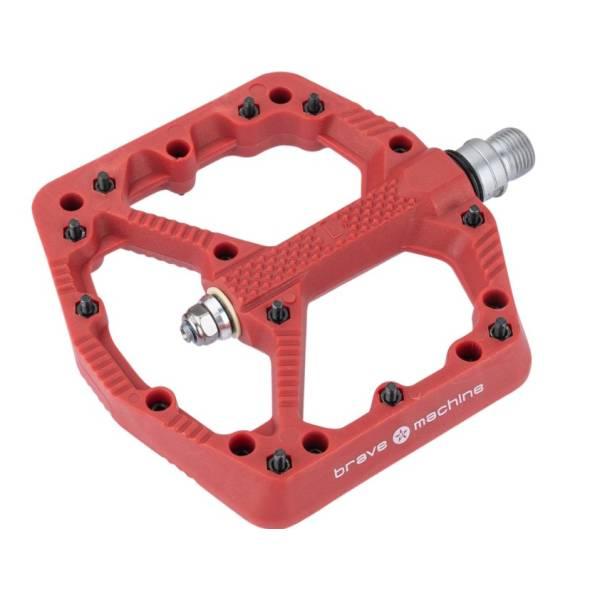 Platform Pedals | Freeride 1 Pedals 9/16" Nylon – Red Pedals Platform Pedals