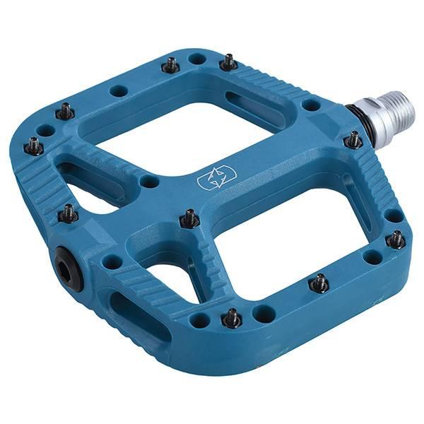 Platform Pedals | Pedals 9/16" Nylon Flat – Blue Pedals Platform Pedals