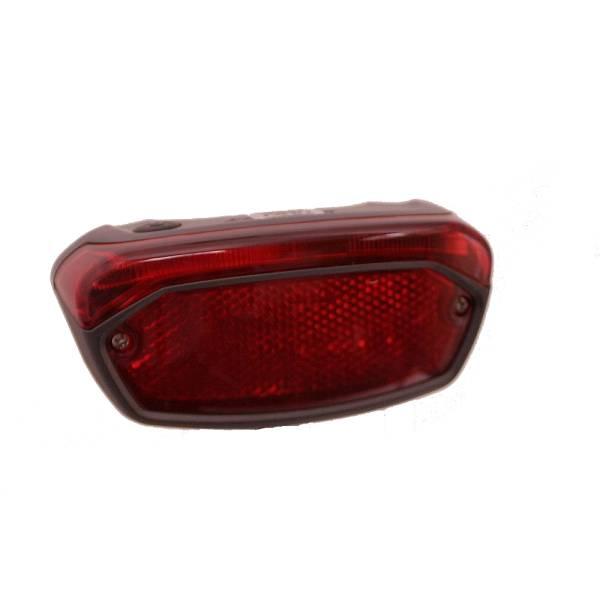 Rear Light | BCR XBA Rear Light 80mm LED Battery – Black Bicycle Lights Rear Light