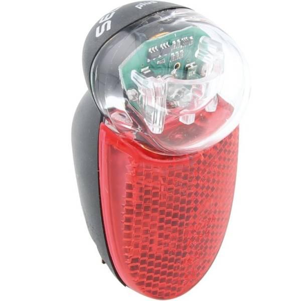 Rear Light | Busch & Muller Seculite Plus Rear Light LED Dynamo – Red Bicycle Lights Rear Light