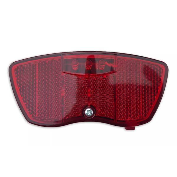 Rear Light | HBS Reflector Rear Light 3 LED 2xAAA Bicycle Lights Rear Light