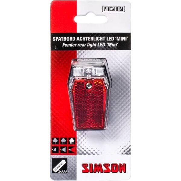 Rear Light | Mini Rear Light LED Batteries – Transparent Bicycle Lights Rear Light