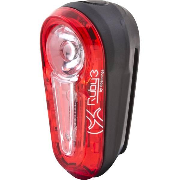 Rear Light | Rear Light Ruby 3 LED Eco/High Beam/Blink 2xAAA Bicycle Lights Rear Light