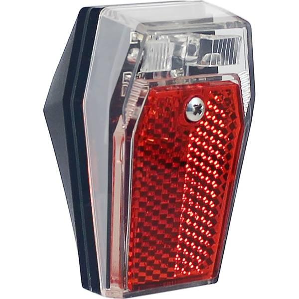 Rear Light | Union Rear Light Fender Mount On/Out – Black/Trans. Bicycle Lights Rear Light