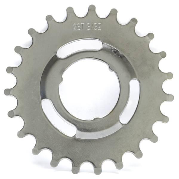 Rear Sprocket | HBS Rear Sprocket 23 Teeth 3/32" Dished – Gray Drivetrain (City) Rear Sprocket