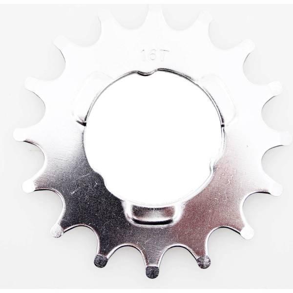 Rear Sprocket | Sprocket 16 Teeth 3/32" Flat – Chrome Drivetrain (City) Rear Sprocket