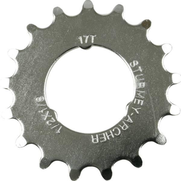 Rear Sprocket | Sprocket 17 Tooth Flat Chrome Drivetrain (City) Rear Sprocket