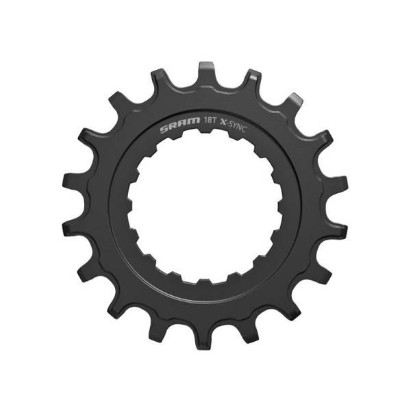 Rear Sprocket | X-Sync Sprocket 18T For Bosch EX1 – Black Drivetrain (City) Rear Sprocket