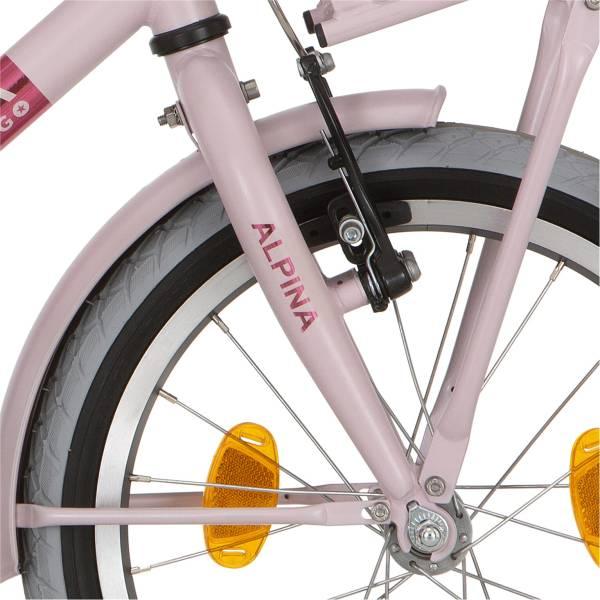 Rigid Fork | Alpina Fork 18" Cargo – Matt Pearl Pink Fork Rigid Fork