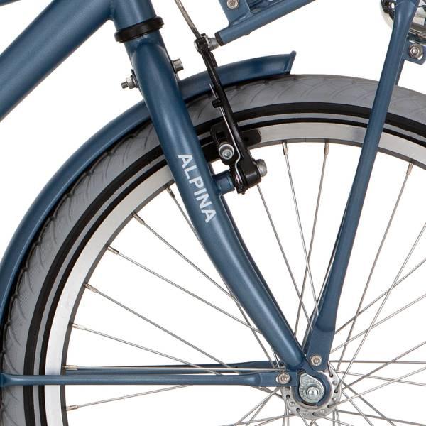 Rigid Fork | Alpina Fork 20" Boys Cargo – Matt Vintage Blue Fork Rigid Fork