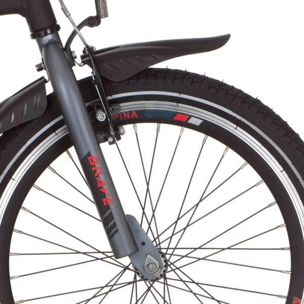 Rigid Fork | Alpina Fork 20" Brave – Iron Gray Matt Fork Rigid Fork