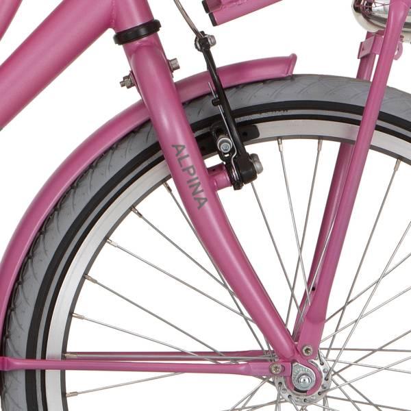 Rigid Fork | Alpina Fork 20" Cargo – Matt Fuchsia Pink Fork Rigid Fork