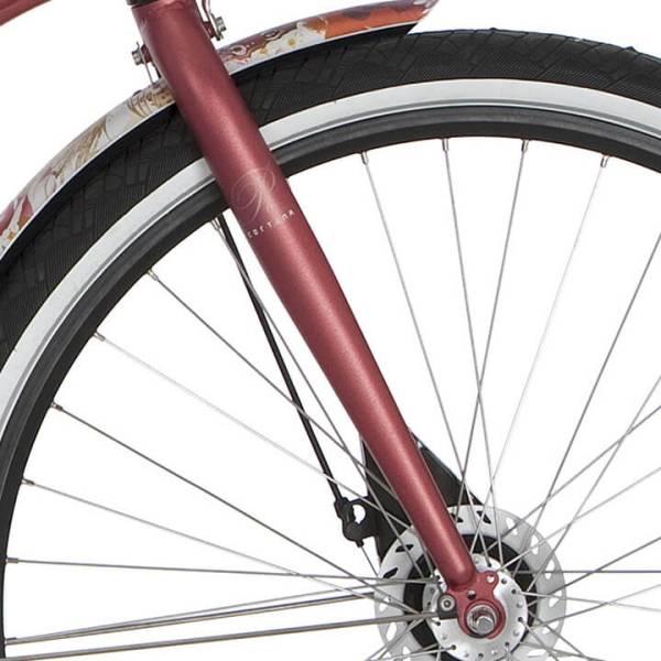 Rigid Fork | Cortina Roots Fork 28" 1 1/8×245 Roller Brake – Red Fork Rigid Fork