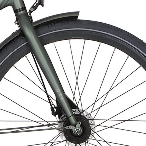 Rigid Fork | Cortina Speed Fork 28” Roller Brake – Matt Titanic Green Fork Rigid Fork