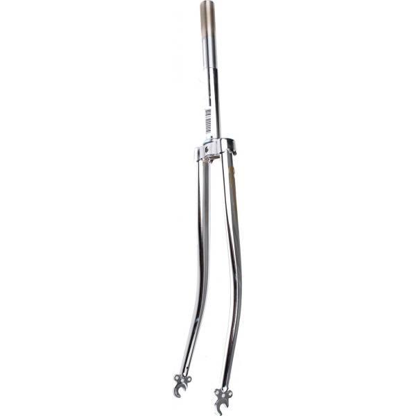 Rigid Fork | Fork 27x 1 1/4 With 2 Cushions Chrome 1 Inch Fork Rigid Fork