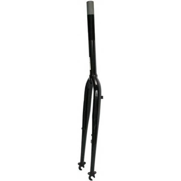 Rigid Fork | Fork 28 Inch Straight 1 Inch Black Fork Rigid Fork