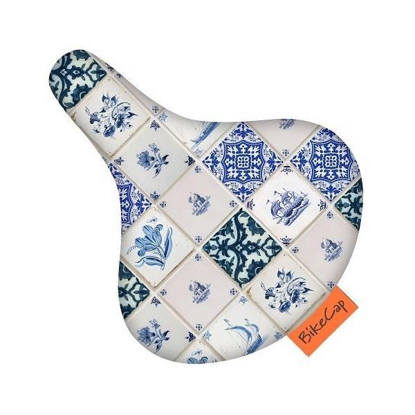 Saddle Cover | Bikecap Saddle Cover – Delftware Tiles Bicycle Saddle Saddle Cover